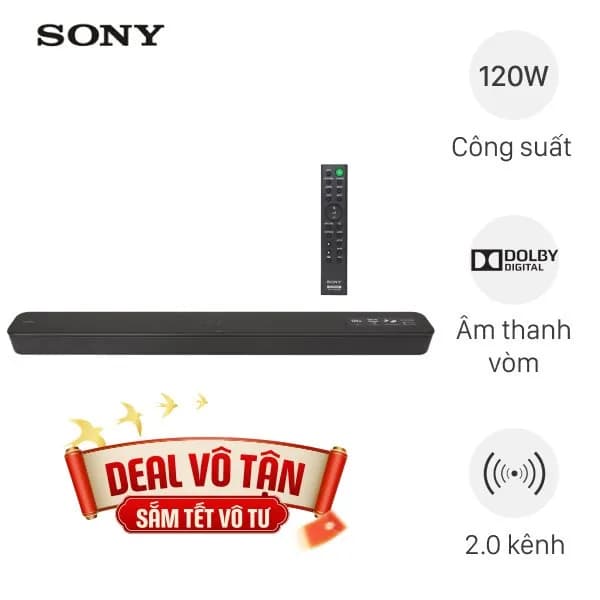So sánh giá Loa thanh Sony HT-S100F 120W rẻ nhất?