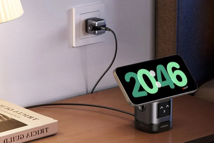 Đế sạc không dây 2 in 1 Qi2 15W Magnetic Ugreen W709 45775 kèm Cáp Type C - Type C - Giá rẻ nhất hôm nay - Ảnh 4