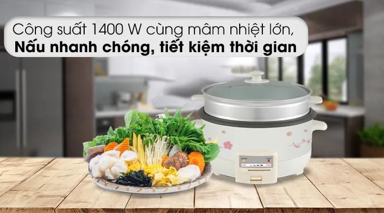 Nồi lẩu điện Delites CBR45-90 4.5 lít - Giá rẻ nhất hôm nay - Ảnh 5