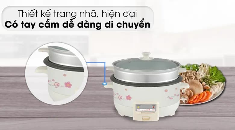 Nồi lẩu điện Delites CBR45-90 4.5 lít - Giá rẻ nhất hôm nay - Ảnh 10