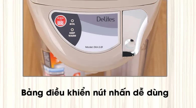 Bình thủy điện Delites EKA-5.0F 3.2 lít - Giá rẻ nhất hôm nay - Ảnh 4