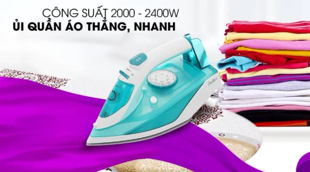 So sánh giá Bàn ủi hơi nước Delites HJ-8058 2400W rẻ nhất? - Ảnh 2