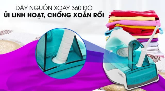 So sánh giá Bàn ủi hơi nước Delites HJ-8058 2400W rẻ nhất? - Ảnh 10