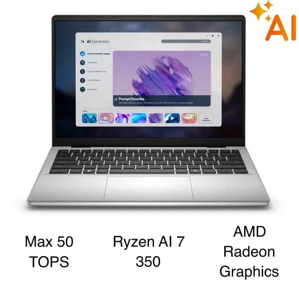 Laptop Dell 14 DC14255 - 71092477 (R7 350, 16GB, 1TB, Full HD+, OfficeHS24+365B, Win11) - Giá rẻ nhất hôm nay - Ảnh 1