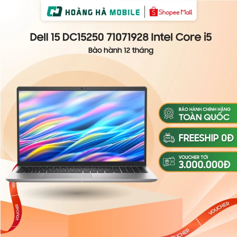 Laptop Dell 15 DC15250 - CPH992 (i5 1334U, 16GB, 512GB, Full HD 120Hz, OfficeHS24+365B, Win11) - Giá rẻ nhất hôm nay - Ảnh 7