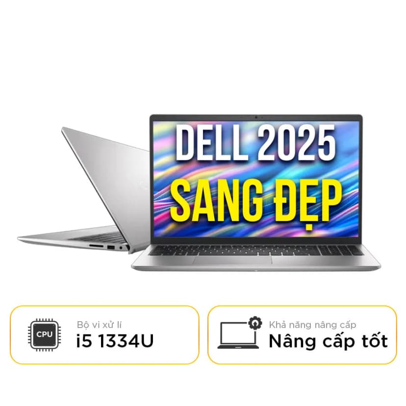 Laptop Dell 15 DC15250 - DC15250-i5U165W11SLU-27 (i5 1334U, 16GB, 512GB, Full HD 120Hz, OfficeHS24+365, Win11) - Giá rẻ nhất hôm nay - Ảnh 5