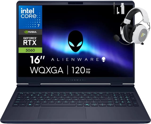 Laptop Dell Gaming Alienware 16 Aurora AC16250 - 71072937 (Core 7 240H, 16GB, 1TB, RTX 5060 8GB, WQXGA 120Hz, OfficeH24+365, Win11) - Ảnh 5