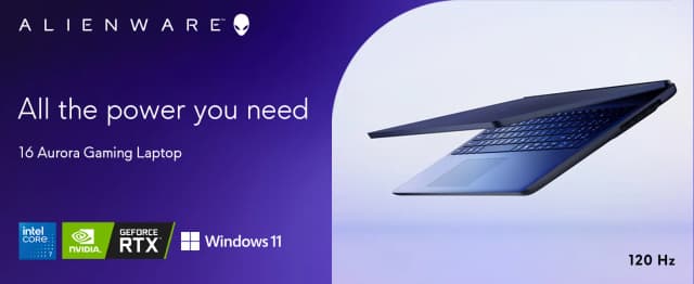 Top 1 so sánh giá Laptop Dell Gaming Alienware 16 Aurora AC16250 - 71072937 (Core 7 240H, 16GB, 1TB, RTX 5060 8GB, WQXGA 120Hz, OfficeH24+365, Win11) - Tìm sản phẩm giá rẻ nhất - Ảnh 10