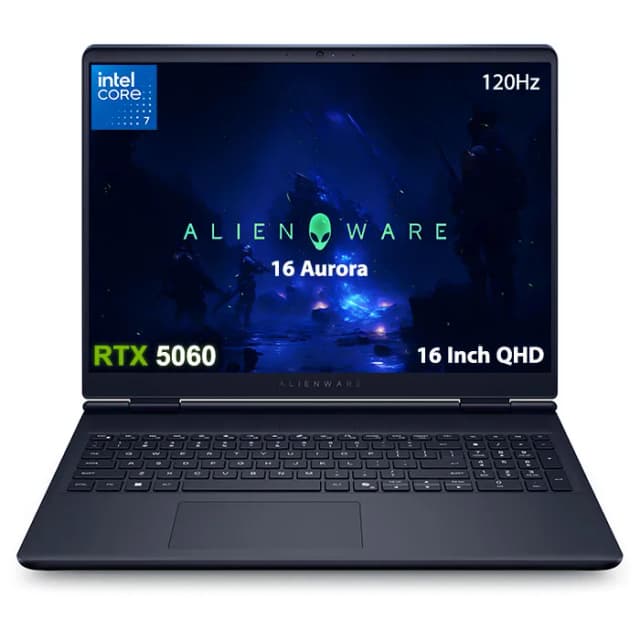 So sánh giá Laptop Dell Gaming Alienware 16 Aurora AC16250 - C7H161W11II5050 (Core 7 240H, 16GB, 1TB, RTX 5050 8GB, WQXGA 120Hz, OfficeH24+365, Win11) rẻ nhất? - Ảnh 8