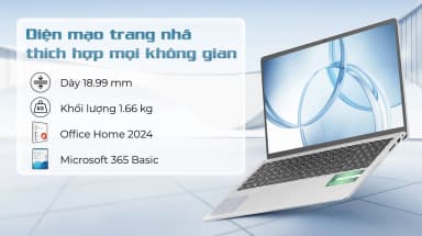 Laptop Dell Inspiron 15 3530 - N3530-i3U085W11SLU (i3 1305U, 8GB, 512GB, Full HD 120Hz, OfficeH24+365, Win11) - 4