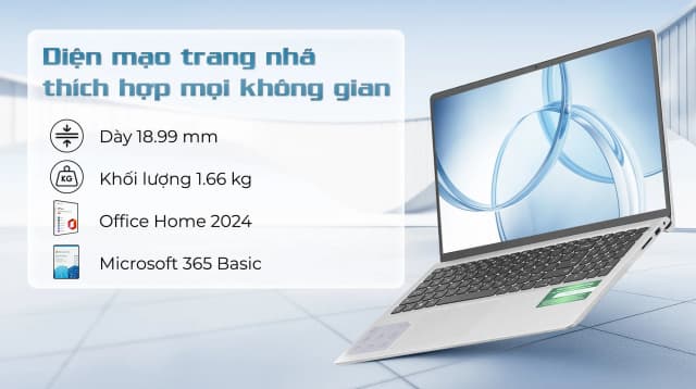 Laptop Dell Inspiron 15 3530 - N3530-i3U085W11SLU (i3 1305U, 8GB, 512GB, Full HD 120Hz, OfficeH24+365, Win11) - 4