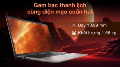 Laptop Dell Inspiron 15 3530 - 71070372 (i5 1334U, 16GB, 512GB, Full HD 120Hz, OfficeH24+365, Win11) - 13