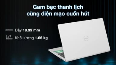 Laptop Dell Inspiron 15 3530 - N3530-i7U161W11SLU (i7 1355U, 16GB, 1TB, Full HD 120Hz, OfficeH24+365, Win11) - 8