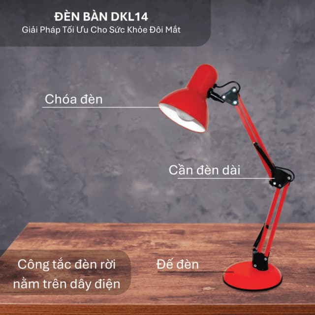 So sánh giá Đèn bàn học Điện Quang DKL14 B rẻ nhất? - Ảnh 15