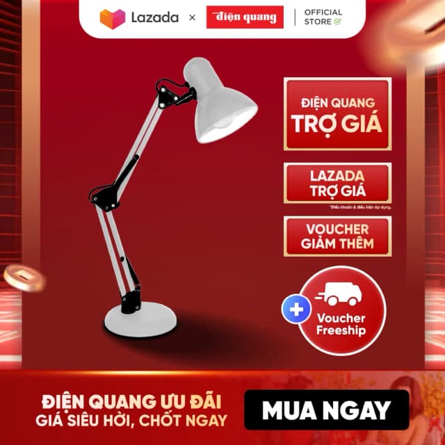 So sánh giá Đèn bàn học Điện Quang DKL15 (Bóng trắng) rẻ nhất? - Ảnh 19