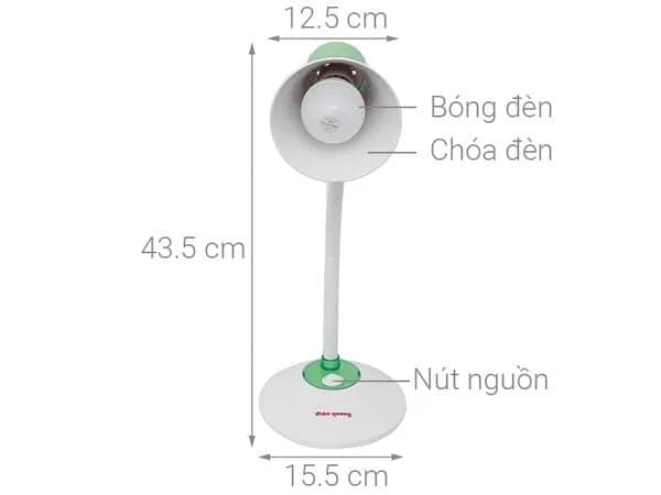So sánh giá Đèn bàn học Điện Quang DKL15 (Bóng trắng) rẻ nhất? - Ảnh 8