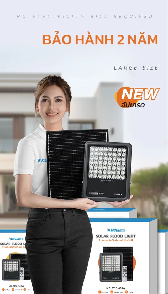 So sánh giá Đèn pha năng lượng mặt trời Modi MD-PT18-400-W rẻ nhất? - Ảnh 13
