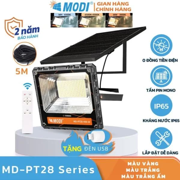 So sánh giá Đèn pha năng lượng mặt trời Modi MD-PT18-400-W rẻ nhất? - Ảnh 17