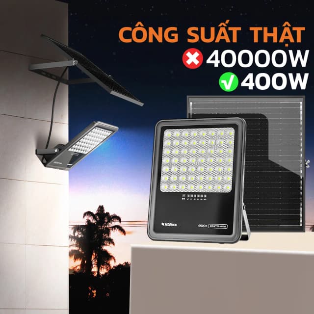So sánh giá Đèn pha năng lượng mặt trời Modi MD-PT18-400-W rẻ nhất? - Ảnh 4