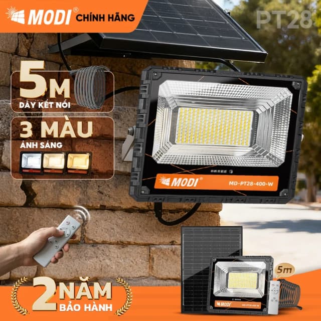 So sánh giá Đèn pha năng lượng mặt trời Modi MD-PT18-400-W rẻ nhất? - Ảnh 7