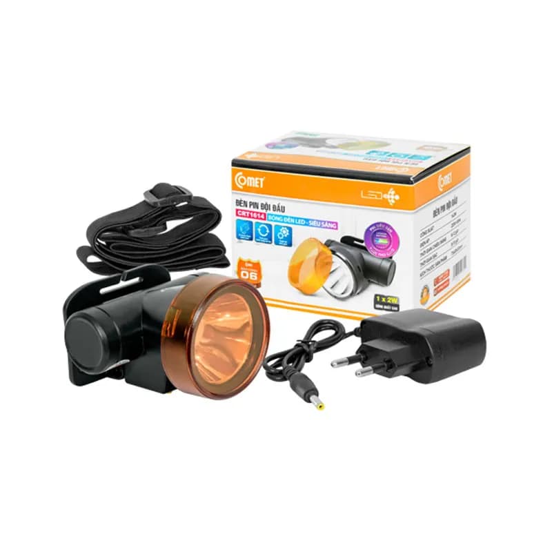 Đèn pin sạc đội đầu Comet CRT1614 - Giá rẻ nhất hôm nay - Ảnh 18