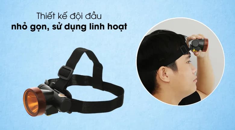 Đèn pin sạc đội đầu Comet CRT1614 - Giá rẻ nhất hôm nay - Ảnh 7