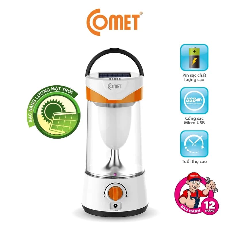 So sánh giá Đèn sạc năng lượng mặt trời Comet CRL3403S - Tìm sản phẩm giá rẻ nhất - Ảnh 9