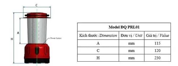 So sánh giá Đèn sạc Điện Quang ĐQ PRL01 02765 rẻ nhất? - Ảnh 18