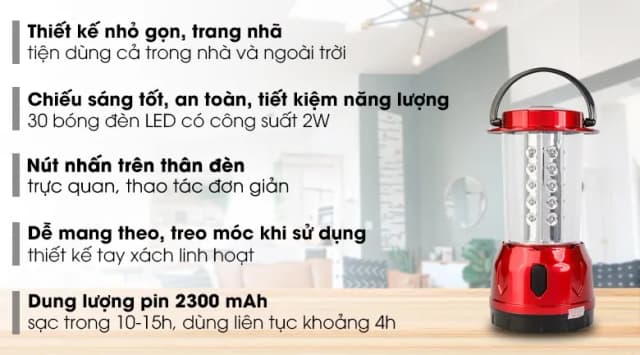 So sánh giá Đèn sạc Điện Quang ĐQ PRL01 02765 rẻ nhất? - Ảnh 3