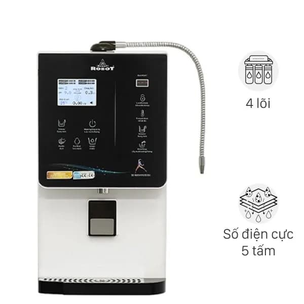 Top 1 so sánh giá Máy lọc nước điện giải ion kiềm nóng nguội lạnh ROBOT IonQueen 511X 5 tấm điện cực - Tìm sản phẩm giá rẻ nhất - Ảnh 2