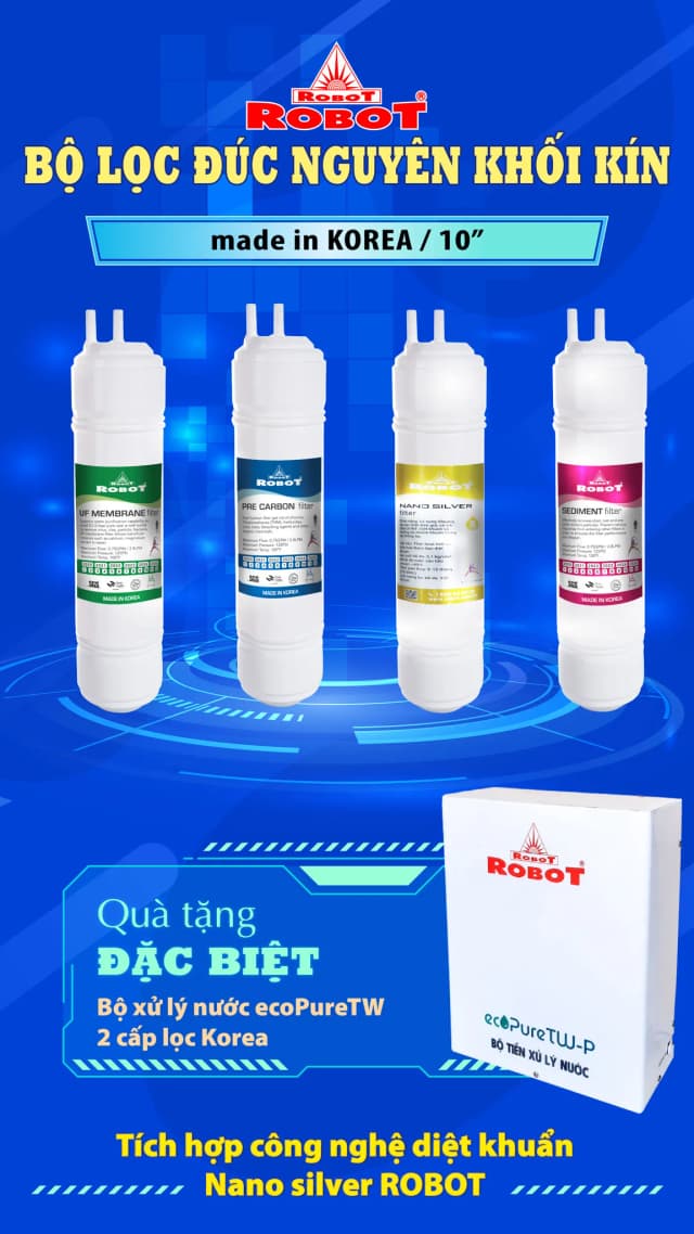 Top 1 so sánh giá Máy lọc nước điện giải ion kiềm nóng nguội lạnh ROBOT IonQueen 511X 5 tấm điện cực - Tìm sản phẩm giá rẻ nhất - Ảnh 15