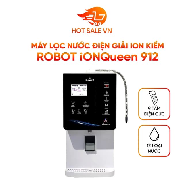 Top 1 so sánh giá Máy lọc nước điện giải ion kiềm nóng nguội lạnh ROBOT IonQueen 511X 5 tấm điện cực - Tìm sản phẩm giá rẻ nhất - Ảnh 19