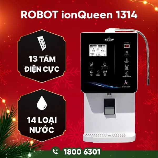 Top 1 so sánh giá Máy lọc nước điện giải ion kiềm nóng nguội lạnh ROBOT IonQueen 511X 5 tấm điện cực - Tìm sản phẩm giá rẻ nhất - Ảnh 23