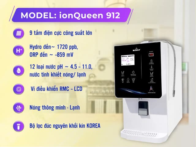 Top 1 so sánh giá Máy lọc nước điện giải ion kiềm nóng nguội lạnh ROBOT IonQueen 511X 5 tấm điện cực - Tìm sản phẩm giá rẻ nhất - Ảnh 25