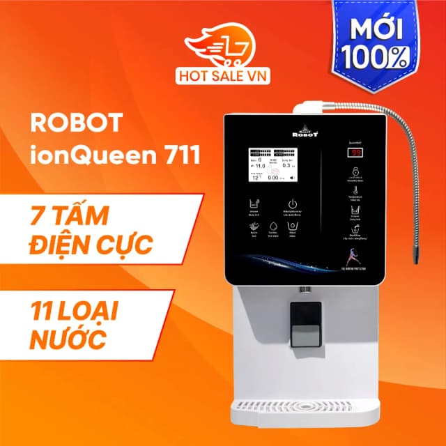 Top 1 so sánh giá Máy lọc nước điện giải ion kiềm nóng nguội lạnh ROBOT IonQueen 511X 5 tấm điện cực - Tìm sản phẩm giá rẻ nhất - Ảnh 29