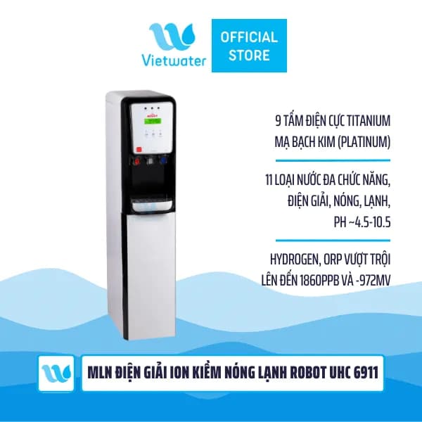 Top 1 so sánh giá Máy lọc nước điện giải ion kiềm nóng nguội lạnh ROBOT IonQueen 511X 5 tấm điện cực - Tìm sản phẩm giá rẻ nhất - Ảnh 59