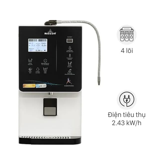 Top 1 so sánh giá Máy lọc nước điện giải ion kiềm nóng nguội ROBOT IonSmart 510X 5 tấm điện cực - Tìm sản phẩm giá rẻ nhất - Ảnh 21