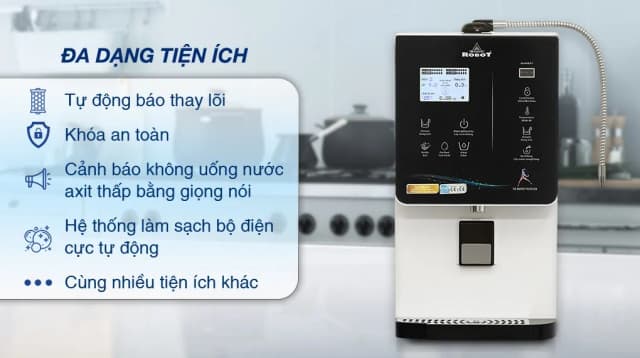 Top 1 so sánh giá Máy lọc nước điện giải ion kiềm nóng nguội ROBOT IonSmart 510X 5 tấm điện cực - Tìm sản phẩm giá rẻ nhất - Ảnh 31