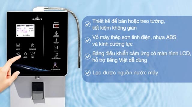 Top 1 so sánh giá Máy lọc nước điện giải ion kiềm nóng nguội ROBOT IonSmart 510X 5 tấm điện cực - Tìm sản phẩm giá rẻ nhất - Ảnh 40