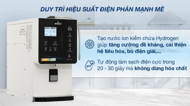 Top 1 so sánh giá Máy lọc nước điện giải ion kiềm nóng nguội ROBOT IonSmart 510X 5 tấm điện cực - Tìm sản phẩm giá rẻ nhất - Ảnh 41