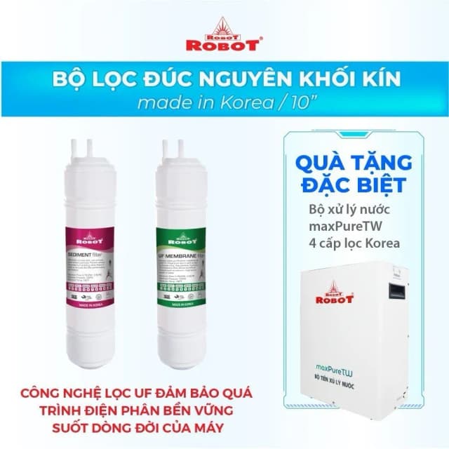 Top 1 so sánh giá Máy lọc nước điện giải ion kiềm nóng nguội ROBOT IonSmart 510X 5 tấm điện cực - Tìm sản phẩm giá rẻ nhất - Ảnh 52