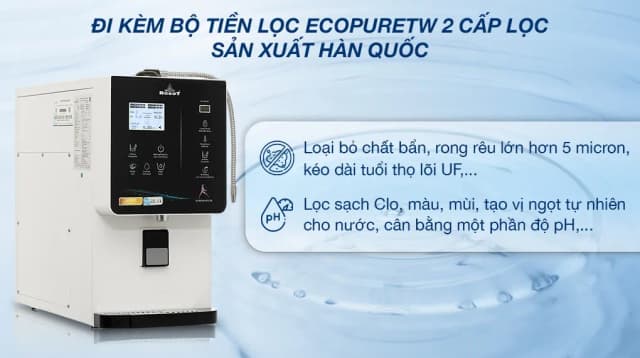Top 1 so sánh giá Máy lọc nước điện giải ion kiềm nóng nguội ROBOT IonSmart 510X 5 tấm điện cực - Tìm sản phẩm giá rẻ nhất - Ảnh 66