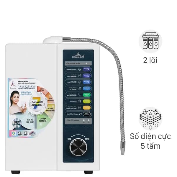 Top 1 so sánh giá Máy lọc nước điện giải ion kiềm nóng nguội ROBOT IonSmart 510X 5 tấm điện cực - Tìm sản phẩm giá rẻ nhất - Ảnh 72