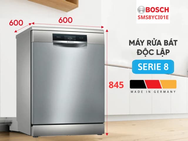 So sánh giá Máy rửa chén độc lập Bosch SMS8YCI01E rẻ nhất? - Ảnh 11