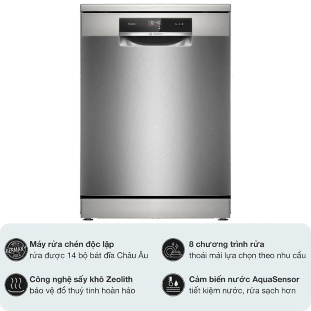 So sánh giá Máy rửa chén độc lập Bosch SMS8YCI01E rẻ nhất? - Ảnh 6