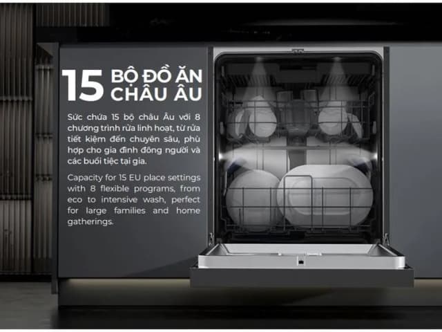 So sánh giá Máy rửa chén độc lập Hafele HDW-F6053S (535.29.702) rẻ nhất? - Ảnh 11