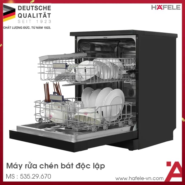Top 1 so sánh giá Máy rửa chén độc lập Hafele HDW-F6081B (533.23.201) - Tìm sản phẩm giá rẻ nhất - Ảnh 6