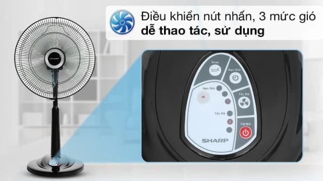 So sánh giá Quạt lửng Sharp 3 cánh PJ-L40RV-DG 50W rẻ nhất? - Ảnh 12