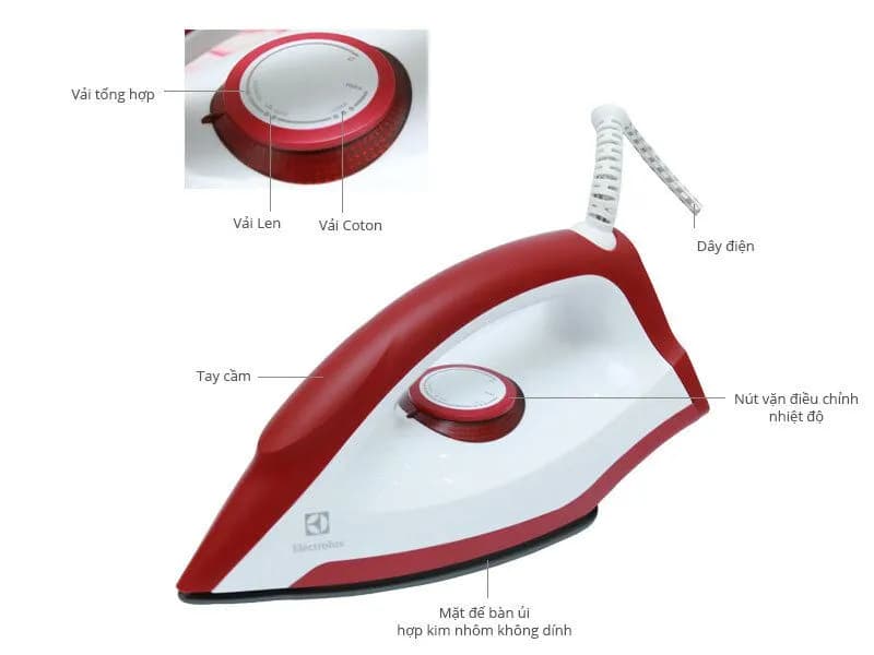 Bàn ủi khô Electrolux EDI2004 1300W - Giá rẻ nhất hôm nay - Ảnh 17