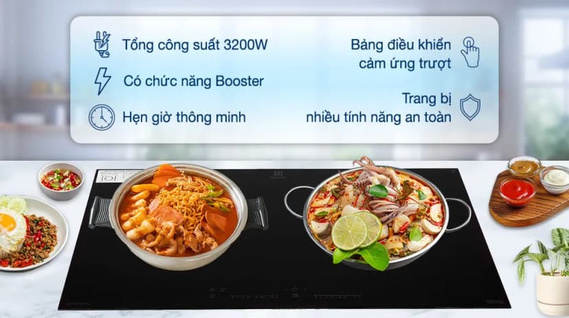 So sánh giá Bếp từ đôi âm Electrolux EHI7260BB 3200W - Tìm sản phẩm giá rẻ nhất - Ảnh 20